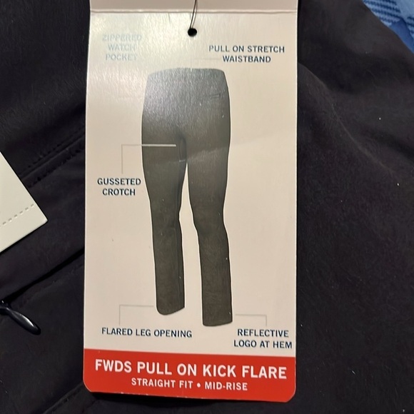 NWT ATG Women's Fwds Pull-on Kick Flare Pant  10Tall - Picture 9 of 11